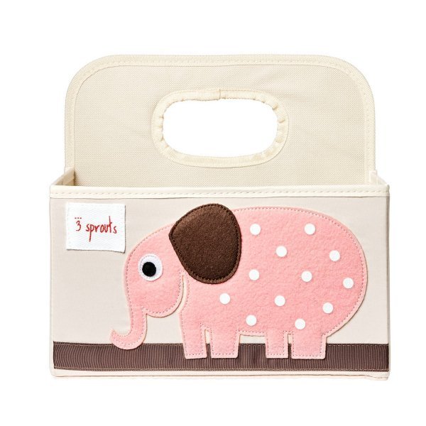 3sprouts Baby Diaper Caddy, Elephant - Organizer B...