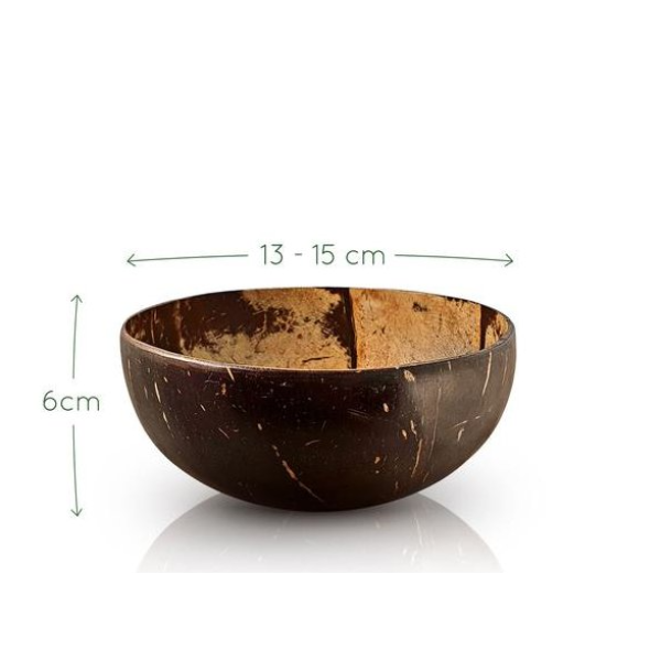 Coconut shell bowl