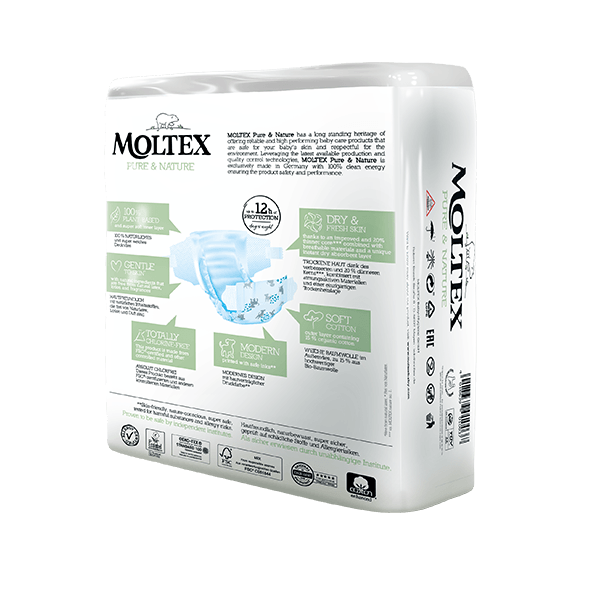 Moltex pure and nature Diapers Junior 11-25 kg 25p...