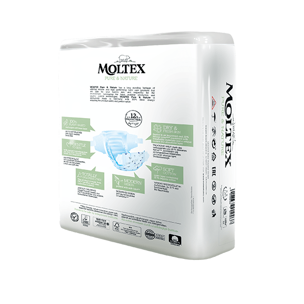 Moltex pure and nature öko pelenka 6-os méret XL 16-30 kg 21db