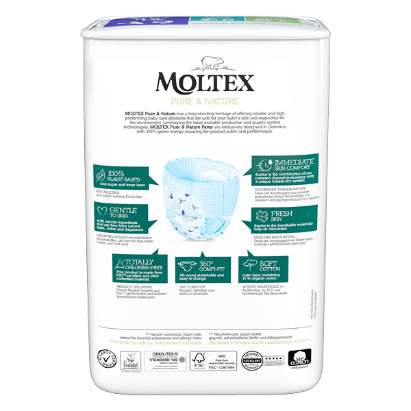 Moltex pure and nature öko bugyipelenka XL 16-30 kg