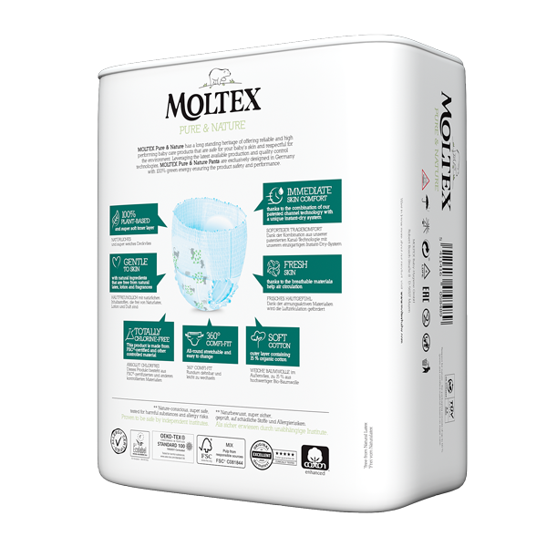 Moltex pure and nature öko bugyipelenka Maxi 7-12 kg