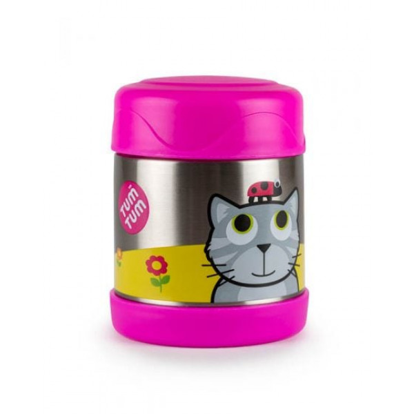 Kids Food Flask, Bluebell the Cat, 300ml