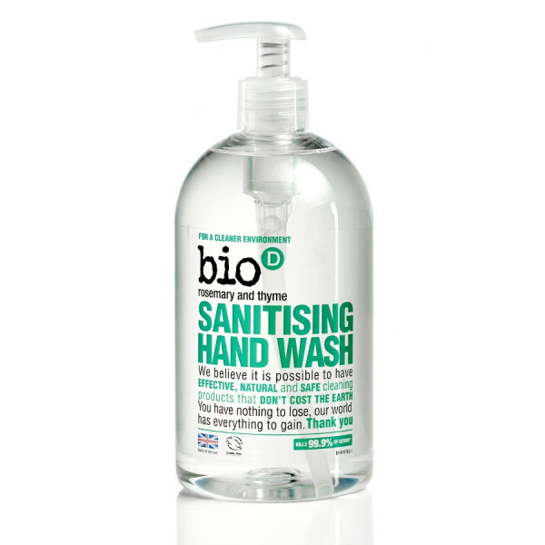 Bio-D Rosemary and Thyme sanitising hand wash 500m...