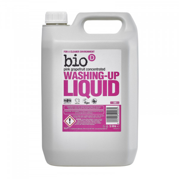 Bio-D washing up liquid with grapefruit 5l