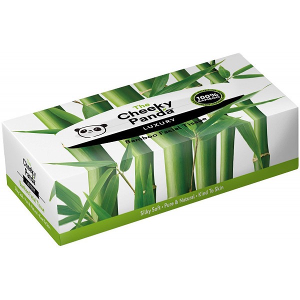 Bambusz papírzsebkendő lapos dobozos (3 rétegű, 80 lap)