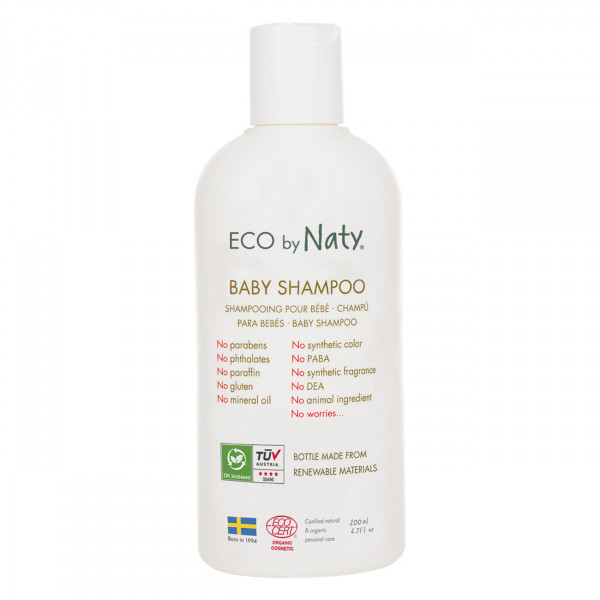 Naty baby shampoo with organic aloe  200ml