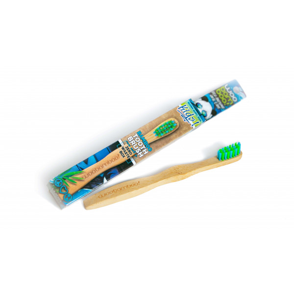 Woobamboo bamboo toothbrush kid supersoft in paper box 1 pc